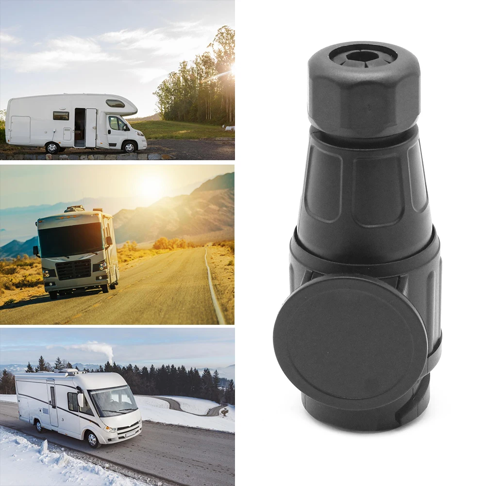 

Multi-functional 13-Pin Practical Durable Towing Electrics Plug + Socket Set for Car Vehicle Trailer Caravan Lights