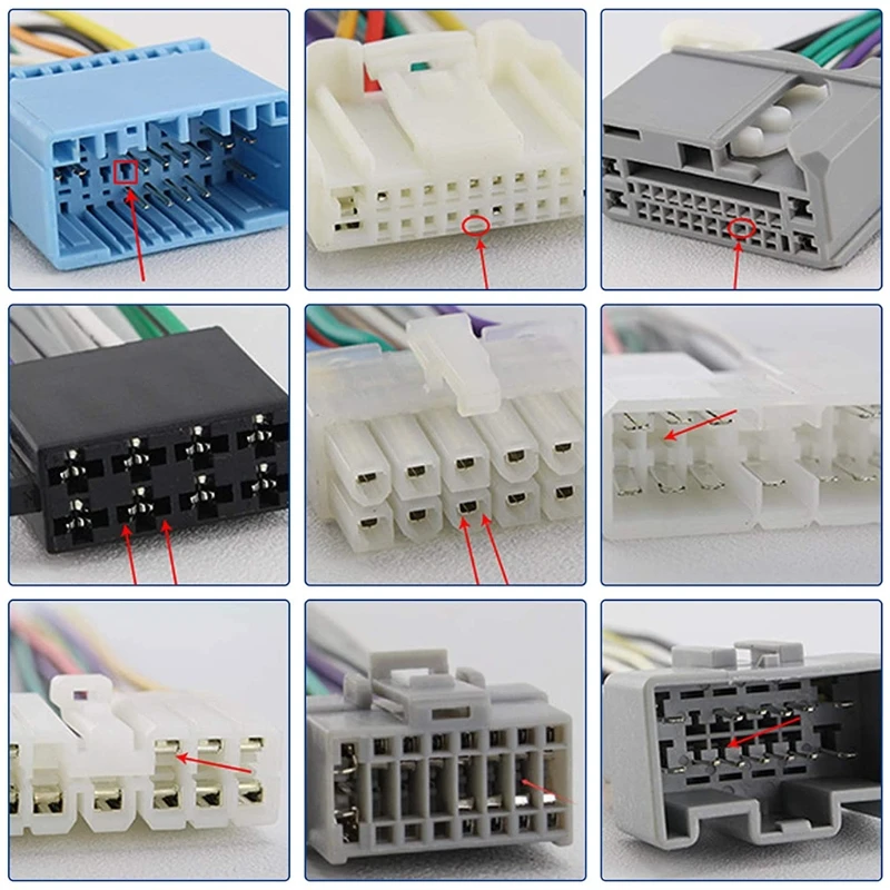 

Wire Connector Pin Release Key Extractor Tools Set Suitable for Most Electronic Equipment Maintenance High Hardness
