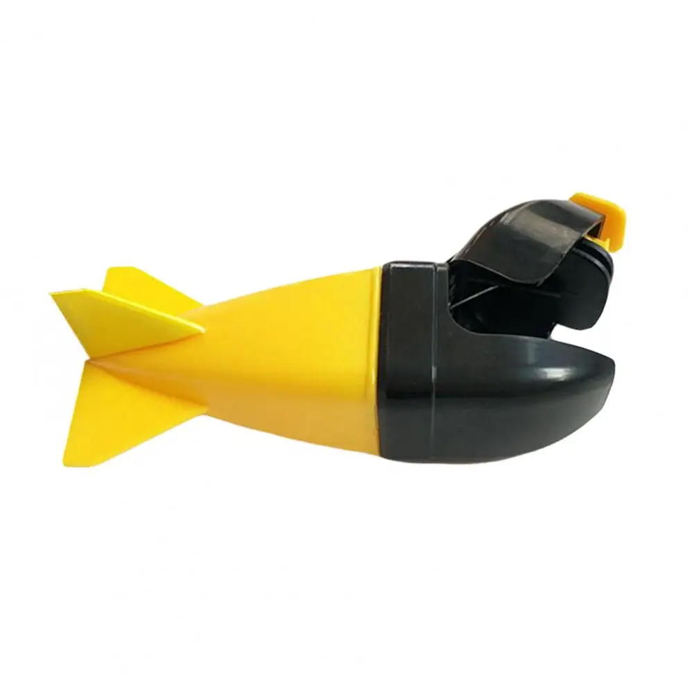 Fishing Accessories Yellow Rocket Spod Bomb Feeder Bait Container Carp Precision Fixed Cast Рыболовные аксессуары | Спорт и