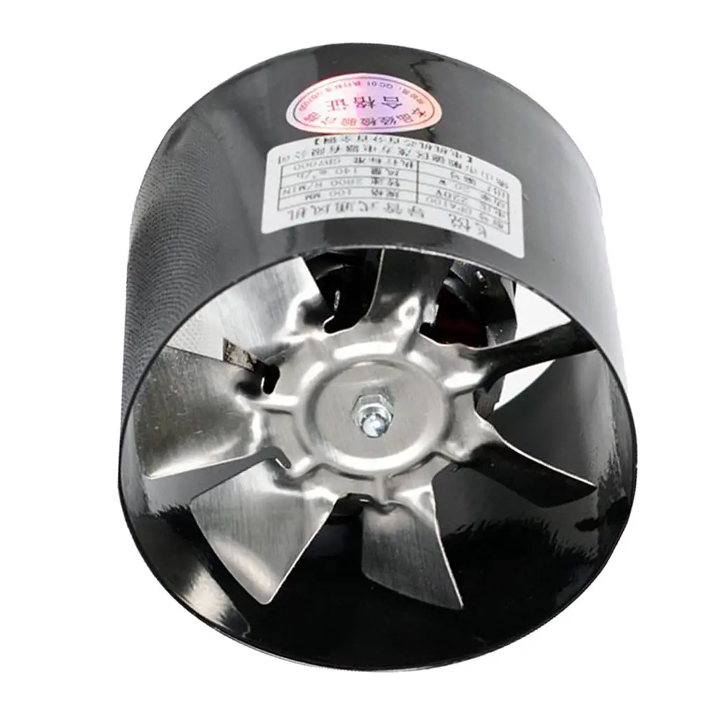 

Marine Boat 220V 4inch In-Line Bay Bilge Air Blower, Vent Fan Ventilation Bilge Air Blower Fan Quiet