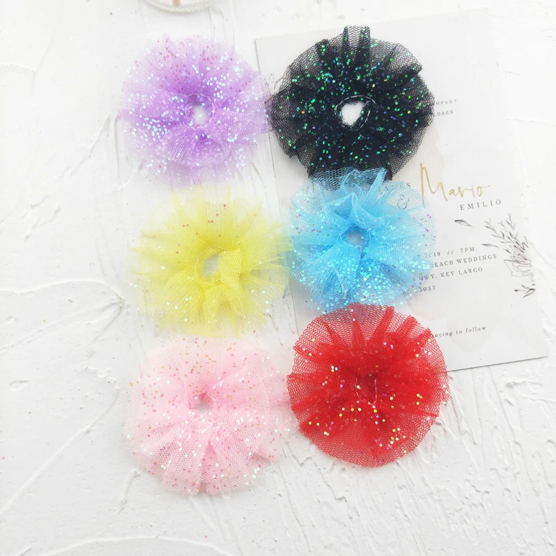 36 шт. Детские сетчатые нашивки для волос 6 5 см|Заплатки| |