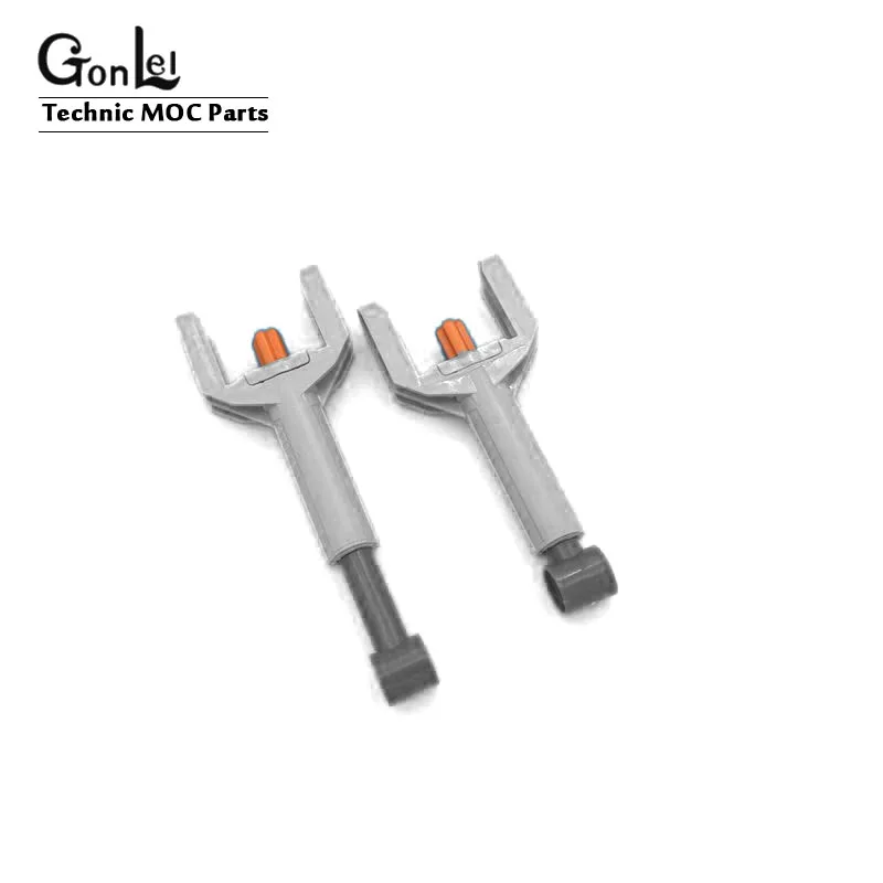 4 шт./лот телескопический толкатель/механический MOC кирпичные блоки технический