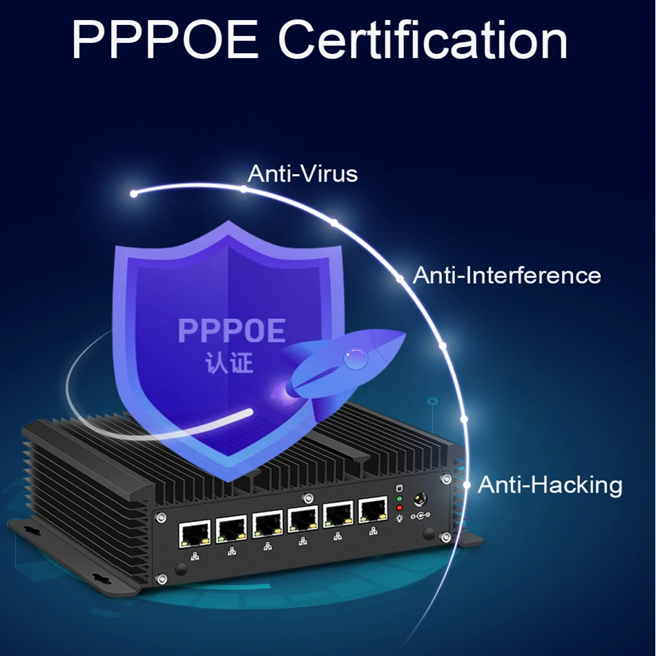 Мини-ПК Intel Celeron J1900 2955U 3865U 6 LAN 211at Gigabit Ethernet HDMI 2 * RS232 брандмауэр-роутер PFsense Aes-Ni