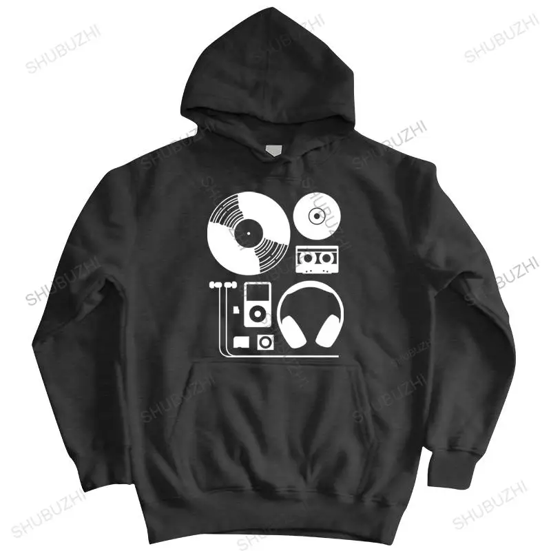 

Мужская хлопковая толстовка barnd с капюшоном, черная зимняя куртка, Мужская модная толстовка с капюшоном Evolution of Music Hardware, теплая куртка свобо...