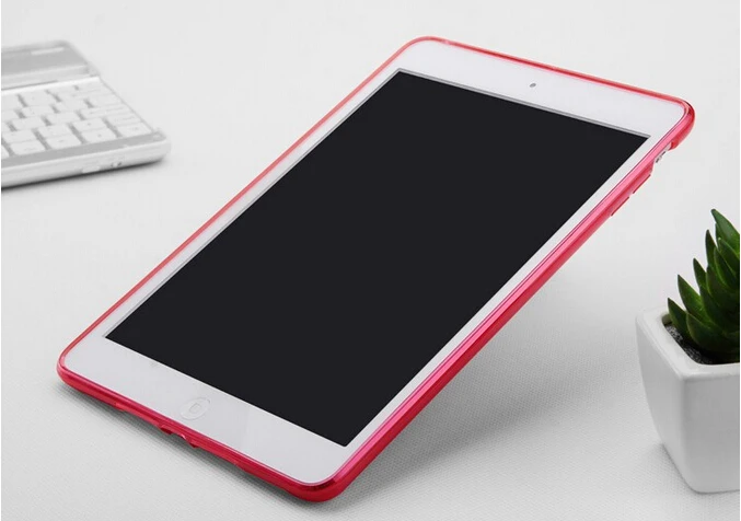 Чехол для планшета apple iPad mini 1 2 3 мягкий гелевый из ТПУ силиконовая задняя крышка