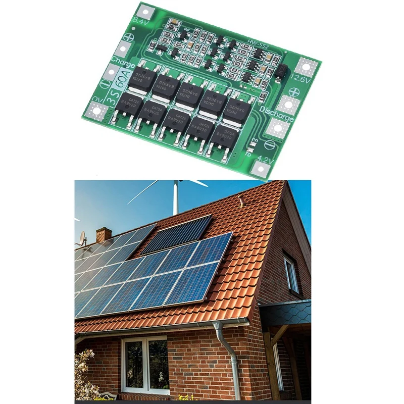 2 шт. защитная плата зарядного устройства для литий-ионных батарей 3S 60A двигателя