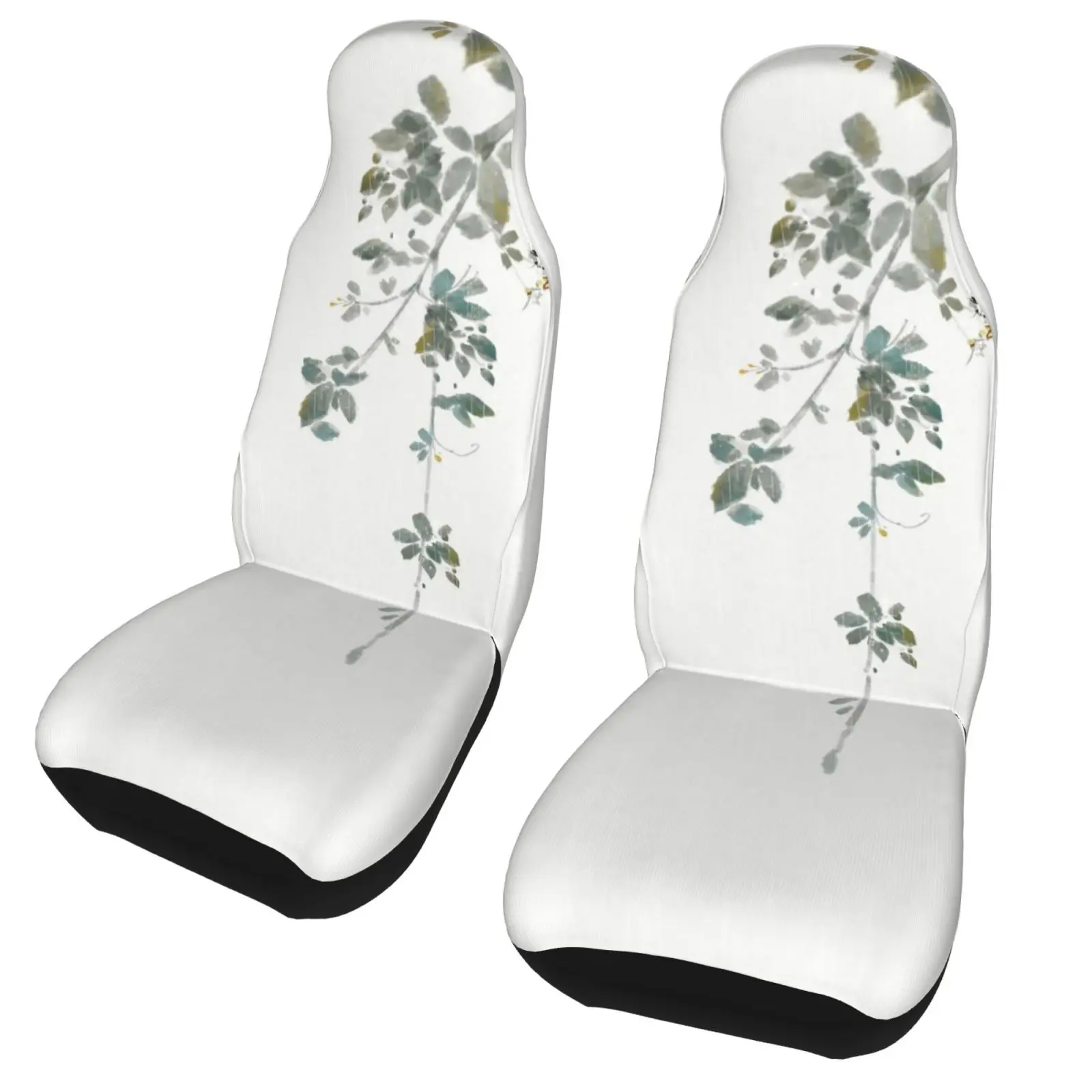 

General Front/rear Car Seat Covers Breathable 3D Chinese Style Prints Seat Covers Cushion for Car Automobile Seat Cover
