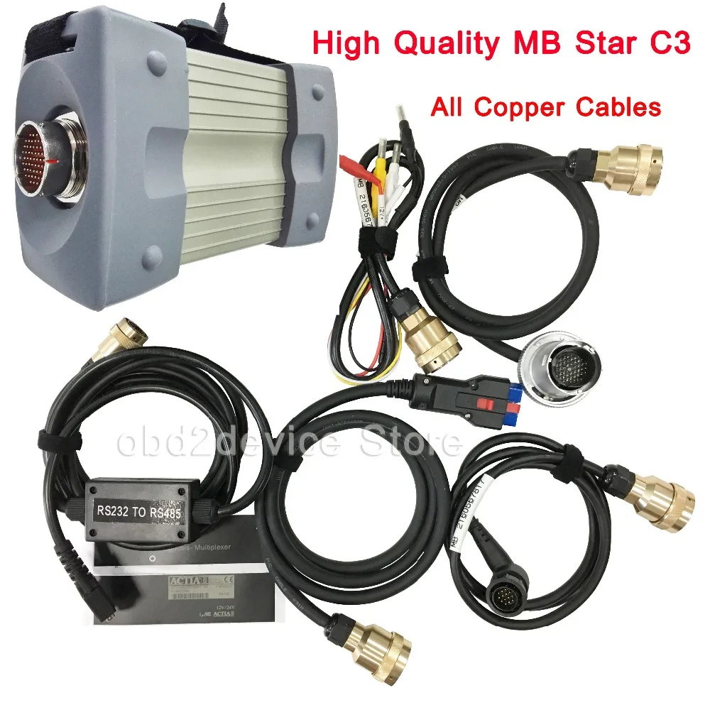 Новый диагностический инструмент MB STAR C3 программное обеспечение для бесплатной
