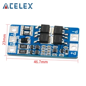 Защитная плата для литиевой батареи 2S 10A 7,4 V 18650 8,4 V сбалансированная функцияхорошая защита от перезарядки