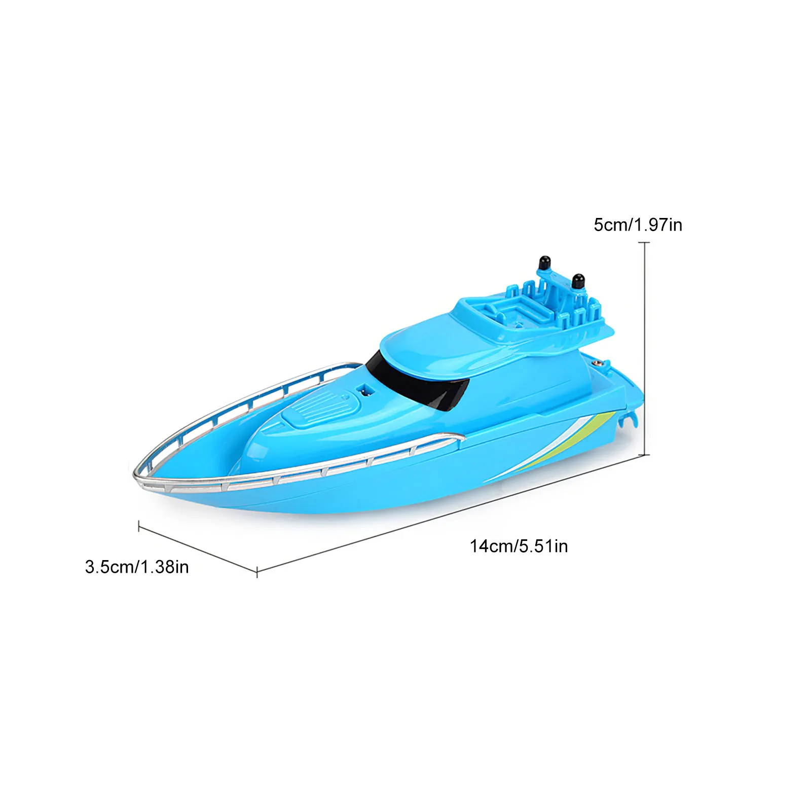 

Children Remote Control Boat Mini Speedboat Toy Model Yacht Rowing Ship Model High Speed Waterproof Summer Water Model Toy Gift