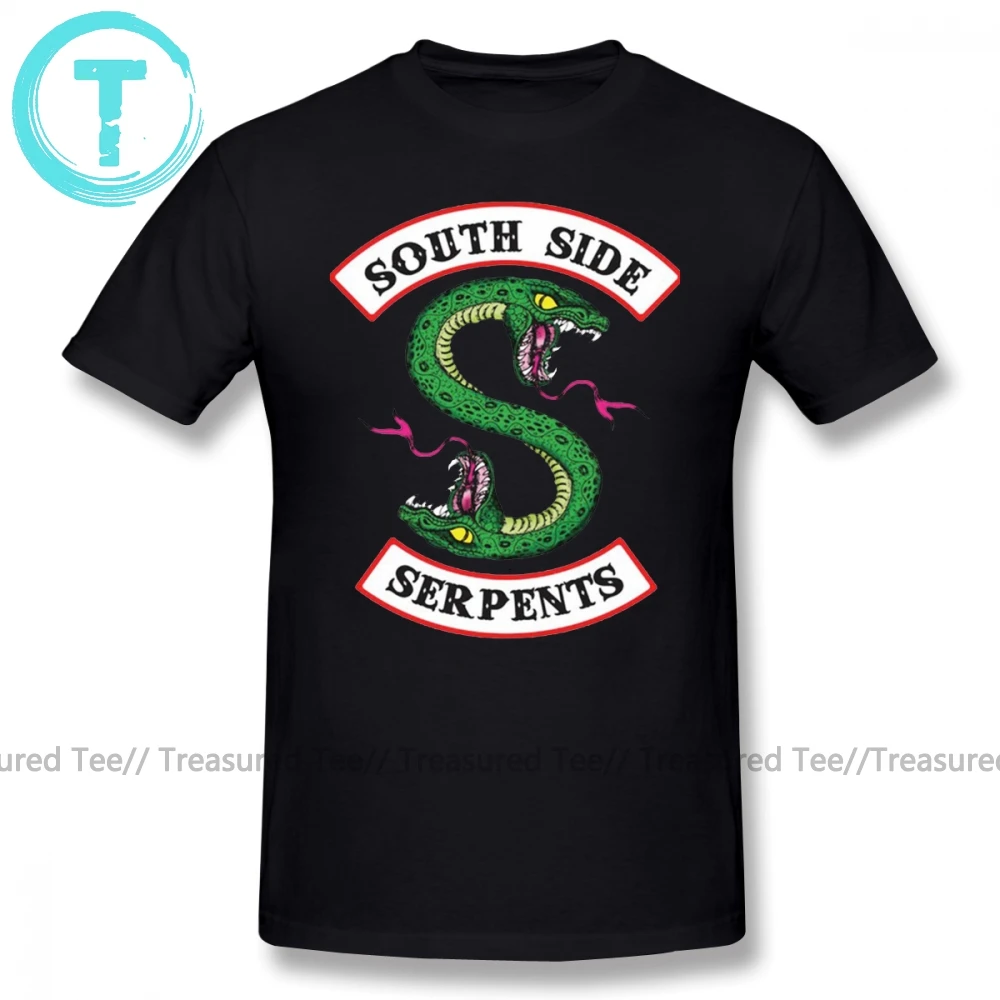 Футболка с ривердэйлом футболка из 100 хлопка короткими рукавами забавная модная