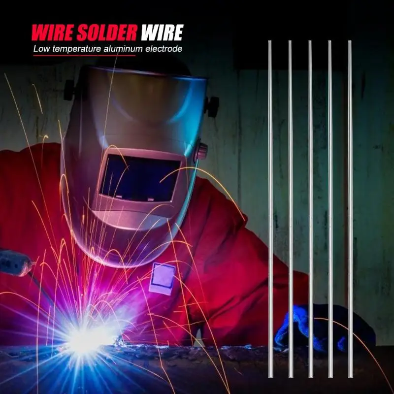 5 шт. 500 мм низкотемпературный алюминиевый ремонтный сварочный стержень