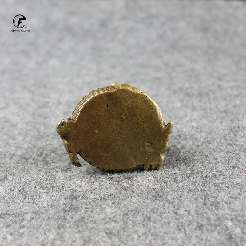 Античные медные китайские украшения в виде дракона ретро латунная Чистящая