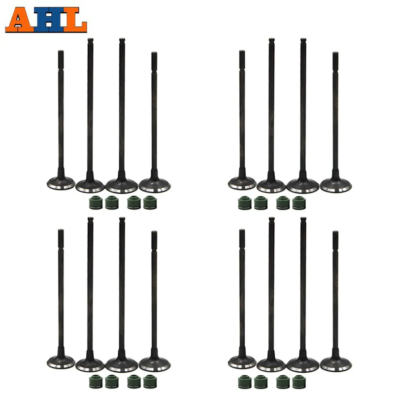 AHL 16 шт. комплект впускных и выпускных клапанов уплотнение стержня для HONDA CB400SF