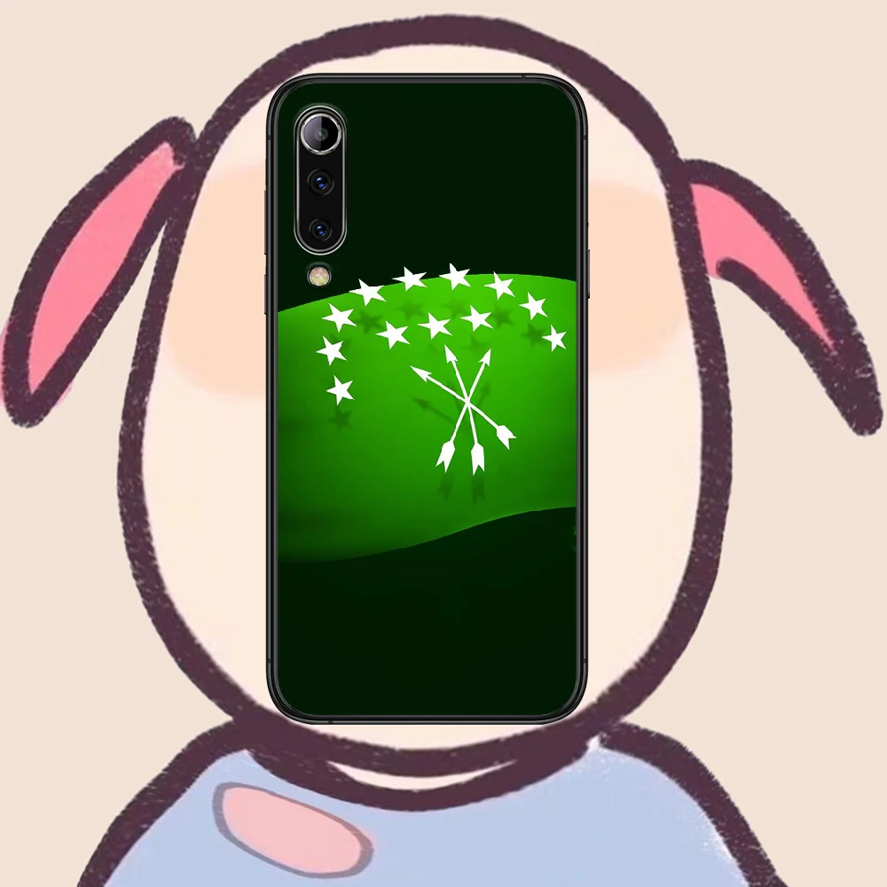 

Adygea Natioanl Flag Phone case For Xiaomi Mi note 10 A3 9 MAX 3 A2 8 9 Lite Pro ultra black Cover Pretty Shell Painting Coque