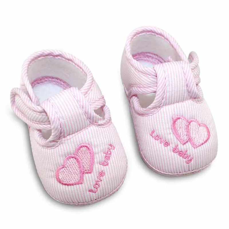 

Baby Shoes Lovely Baby Girl Shoes Infant Skid-proof Soft Sole Cotton First Walkers Newborn Prewalker 3 Colors