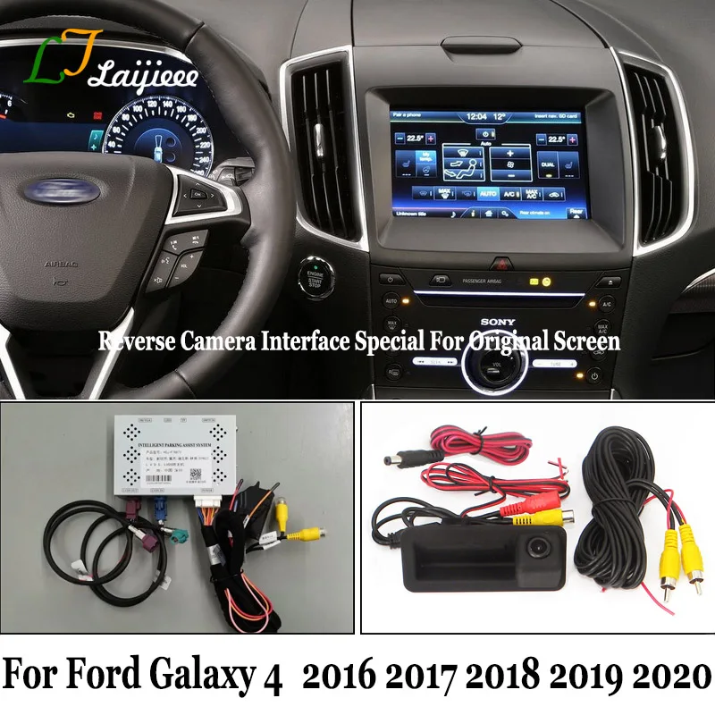 Ford Galaxy için 4 VI 2016 2017 2018 2019 2020 orijinal ekran kurulumu dikiz Back Up ters kamera arayüzü gerek yok kodlama