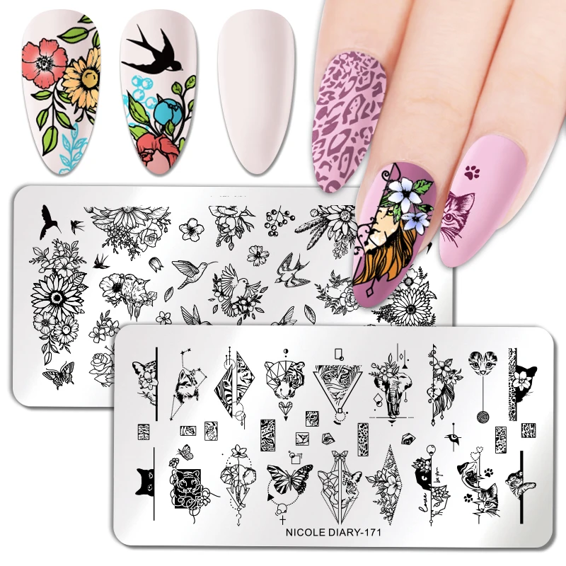 Николь дневник симпатичная панда прямоугольная штамповка шаблон 12*6 см наклейка