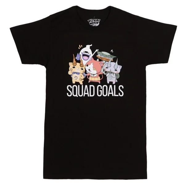 

Yo-kai Watch Squad Goals Level-5 Video Game Licensed Adult Men T-Shirt