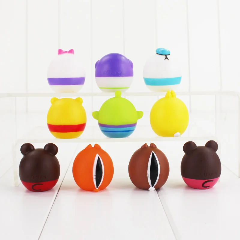 10 шт./лот виниловые фигурки Минни Маус Дональд Дак ромашка История игрушек Базз