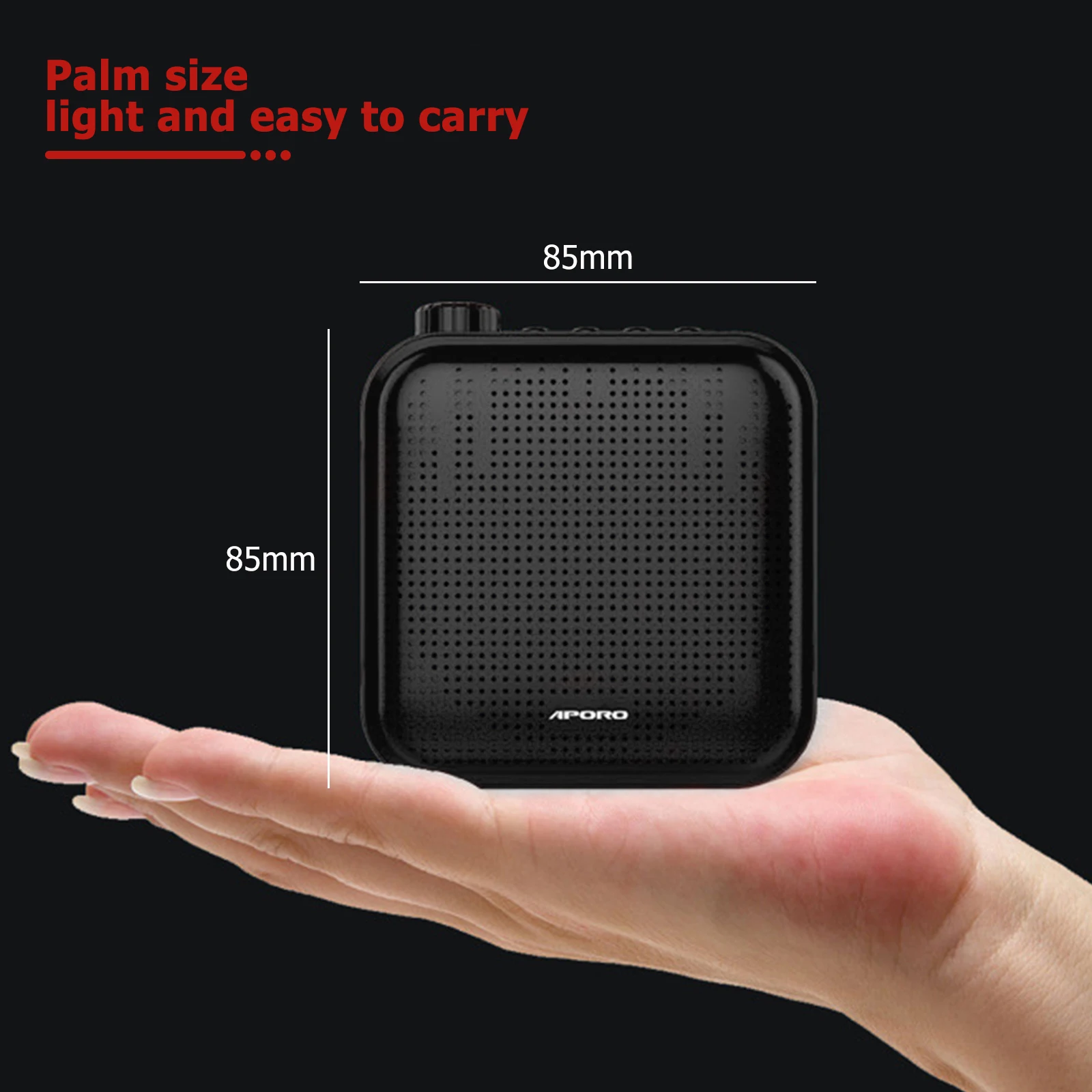 Перезаряжаемый голосовой усилитель TF U дисковый плеер динамик для тренеров