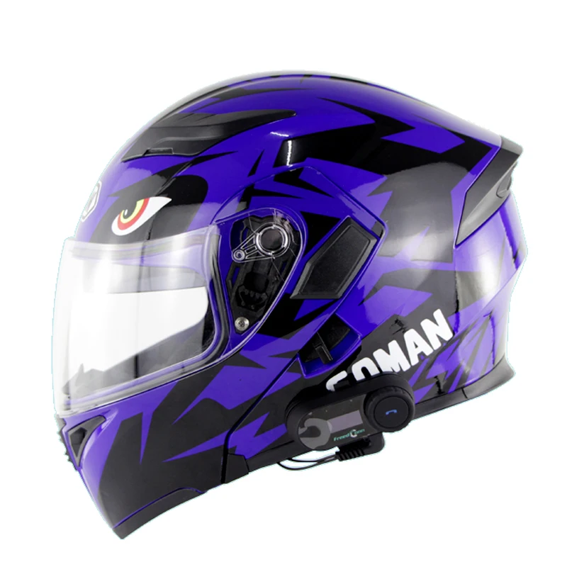 

NEW Motorcycle Bluetooth-compatible Waterproof Headset Intercom Helmet Headsets Headphones Speaker 800M Headsets