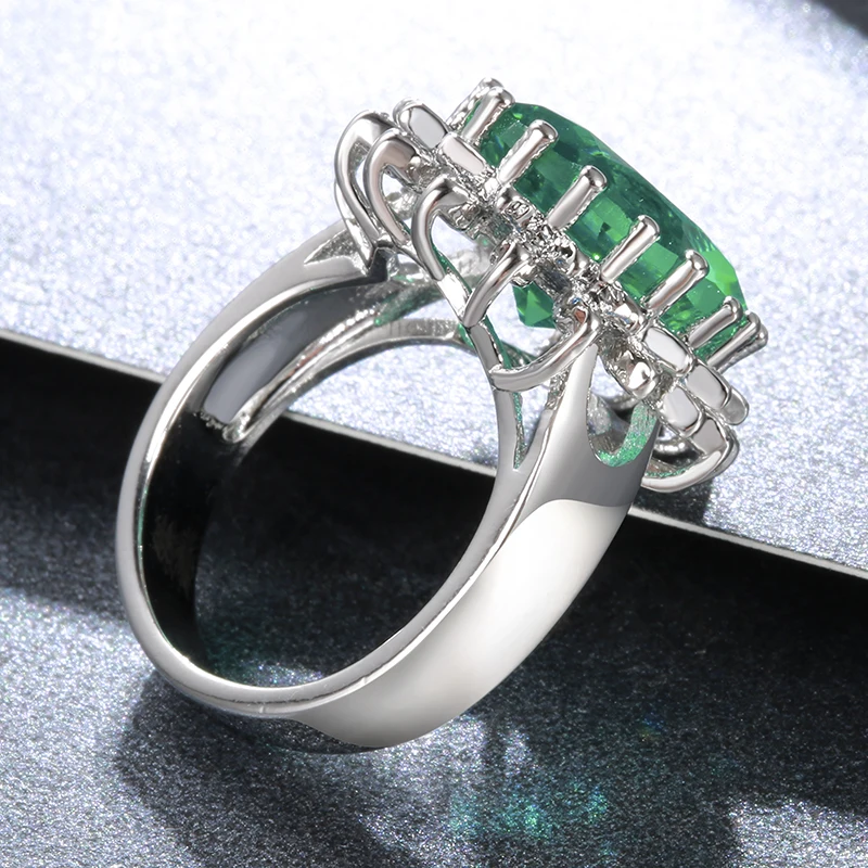 Женское кольцо в стиле бохо Vinregem свадебное из стерлингового серебра 925 пробы с