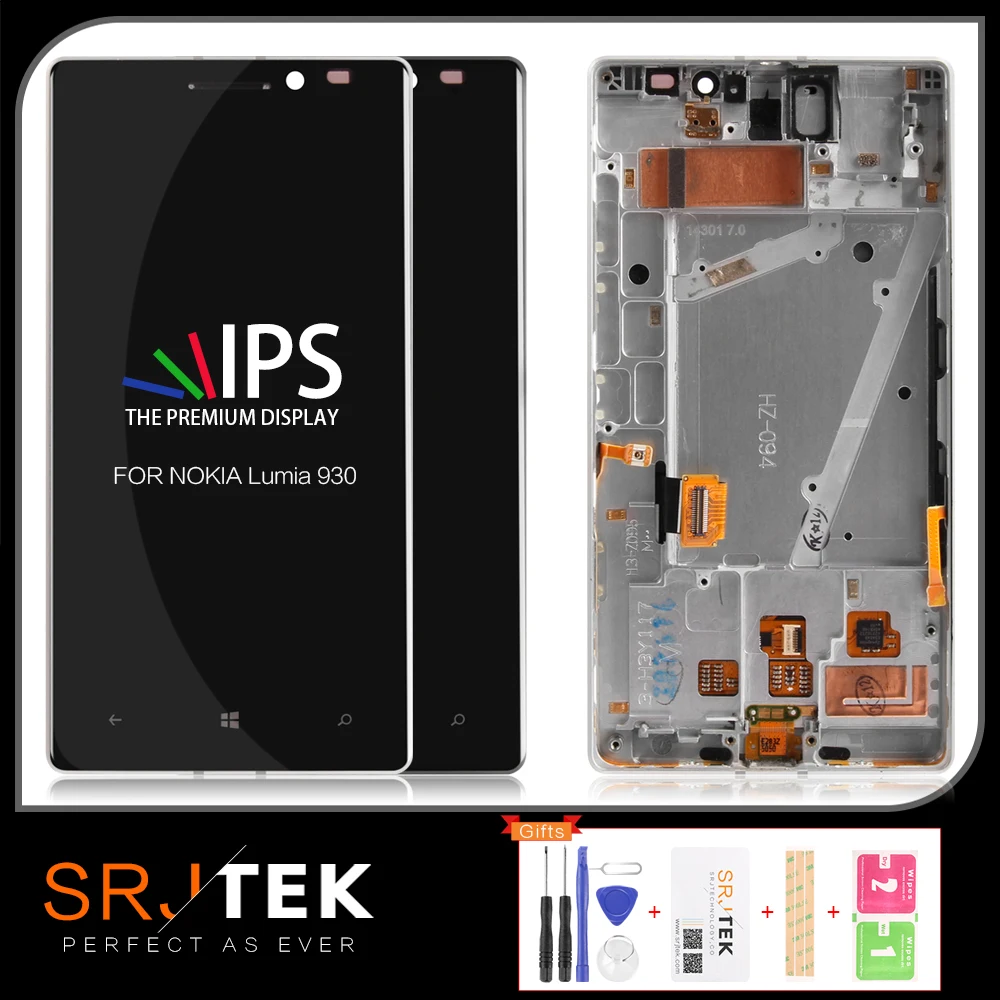 Оригинальный AMOLED 5 0 &quotЖК дисплей для NOKIA Lumia 930 ЖК кодирующий преобразователь