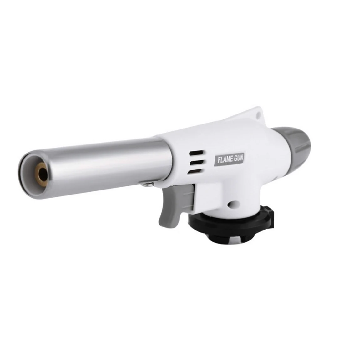 

Portable Metal Gas Torch Flame Gun Blowtorch Soldering Cooking Butane AutoIgnition BBQ Heating Welding Gas Burner Flame Lighter