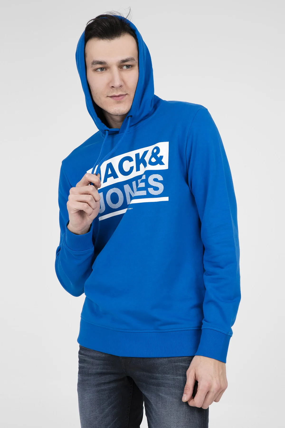 Мужской свитер с капюшоном JACK &amp JONES CORE HOOD WHS 12148875 | Мужская одежда