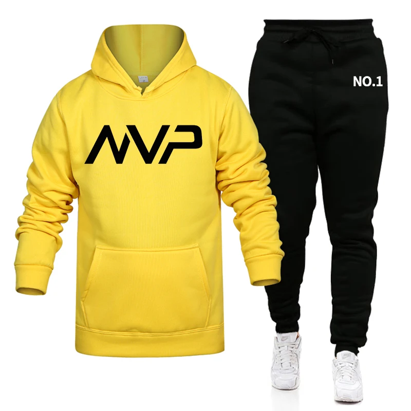 

Men's track and field hooded tracksuit + fall/winter hooded tracksuit shirt Men's hooded tracksuit