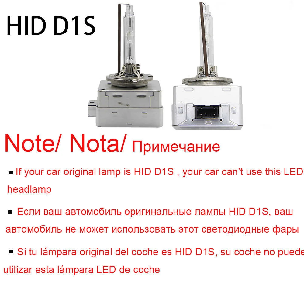 

YHKOMS D1S D2S D3S D4S LED H1 H3 H4 H8 H9 H11 H13 H16 9005 HB3 9006 HB4 5202 880 881 H27 Car LED Light Bulb 6000K White Light