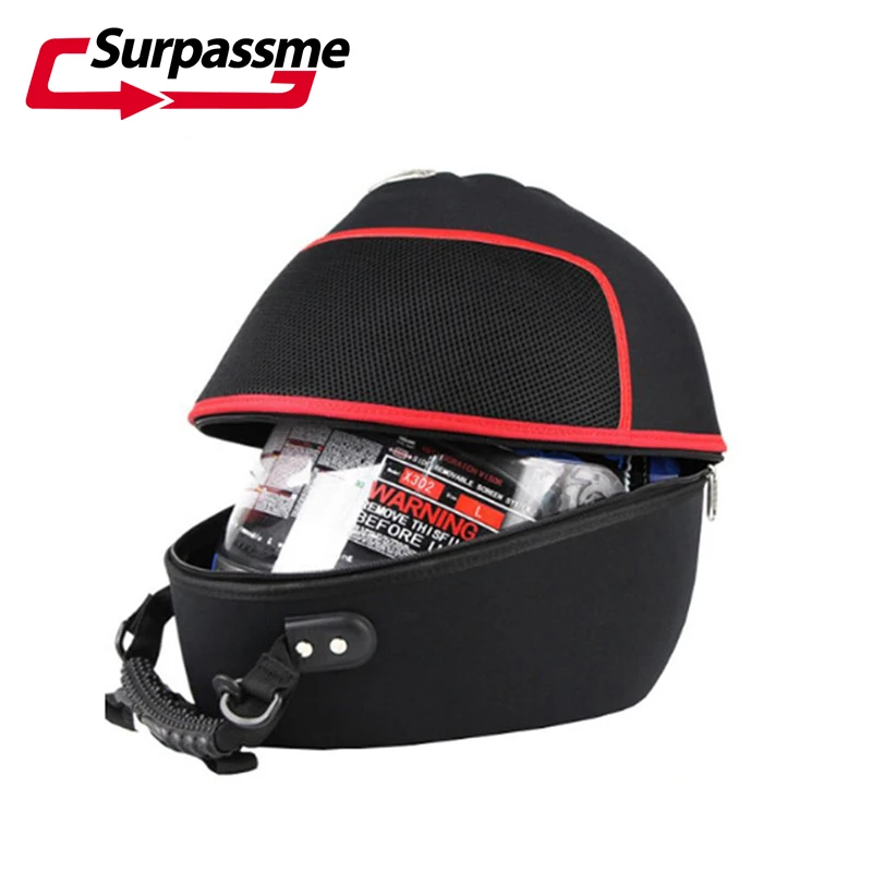 Waterproof Motorcycle Bag Helmet High Capacity Durable Shoulder Strap Handbag Moto Motorbike luggage Tail |