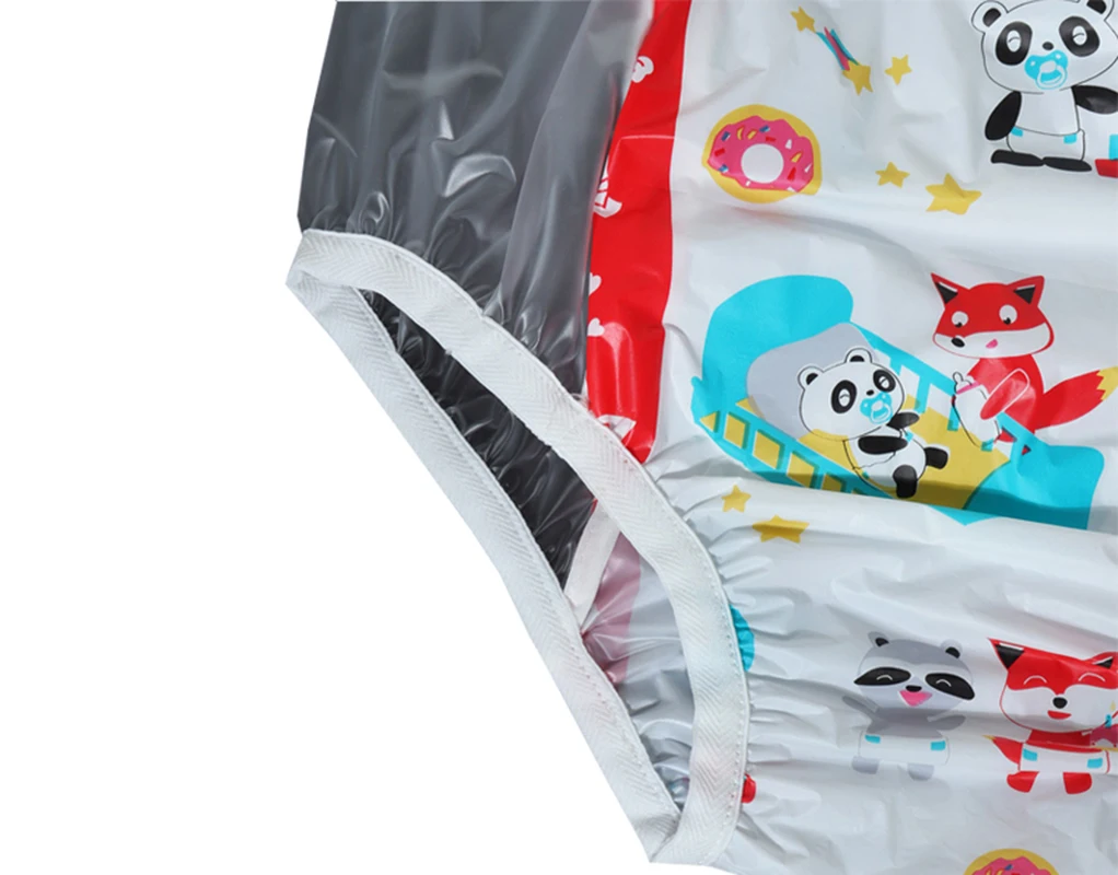 2021 ABDL подгузники для взрослых толстовка с принтом лисьей морды пеленки ПВХ