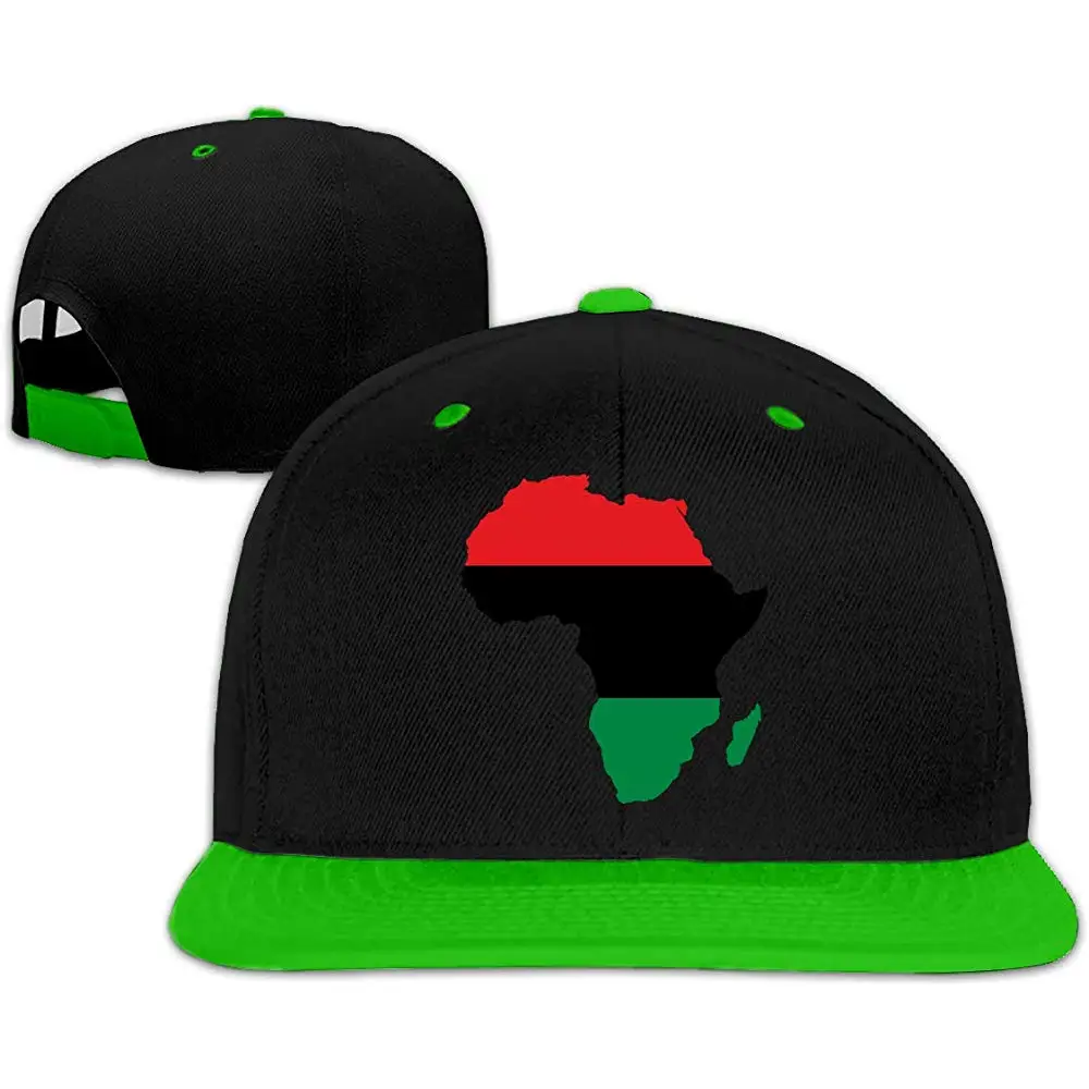 AJHGD Панафриканская Бейсболка унисекс с плоским козырьком в стиле хип-хоп для