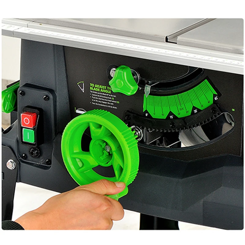 10-дюймовая деревообрабатывающая многофункциональная настольная пила режущий