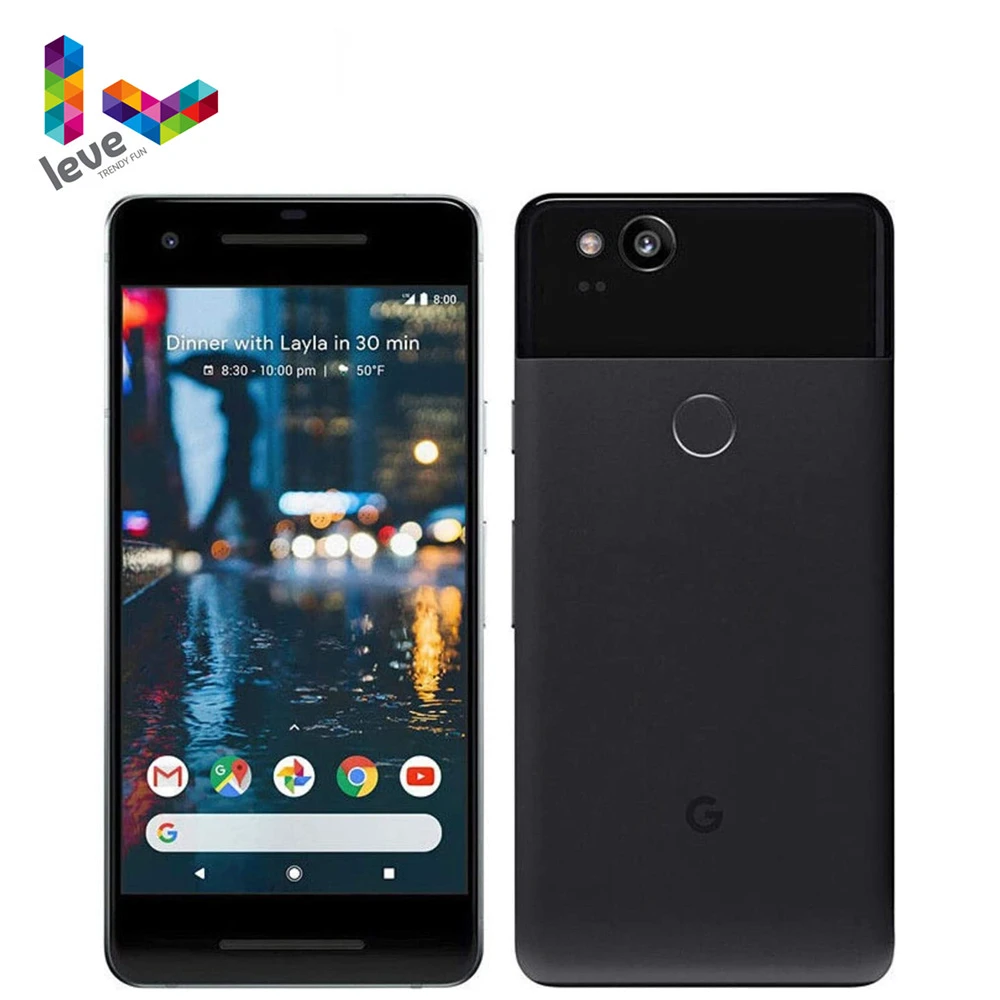 Google Pixel 2 Global Version Unlocked Mobile Phone 5.0