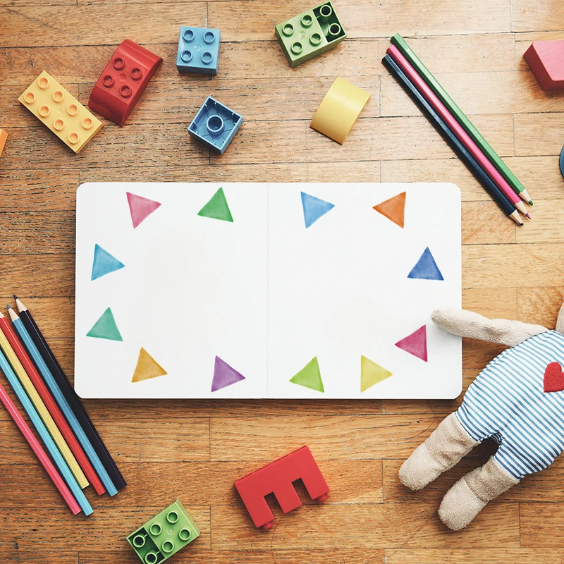Цветные треугольные настенные наклейки макарон Скандинавское украшение для