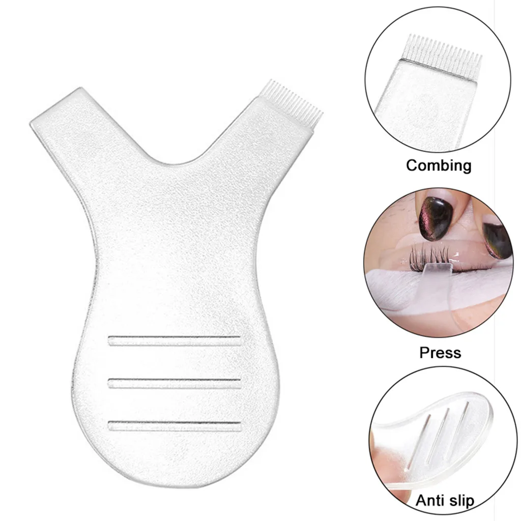 Y образная кисть для ресниц мягкие силиконовые ресницы поднятия удлиняющие