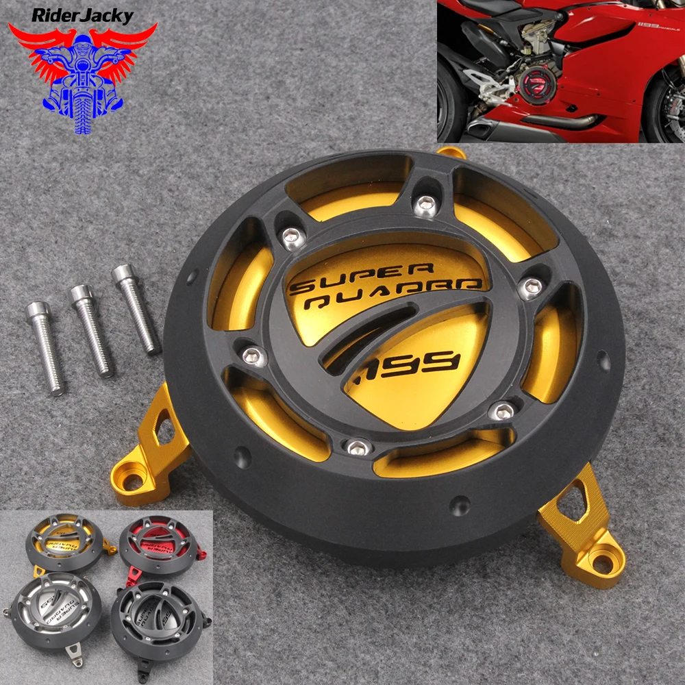 CNC алюминиевый мотоцикл с правой стороны крышка двигателя Защитный чехол для Ducati