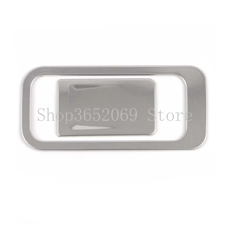 

For VW Golf 8 2021 Co-driver Front Storage Box Door Handle Decorative Trims Interior Moulding Chromium Decoration Carbon Fiber