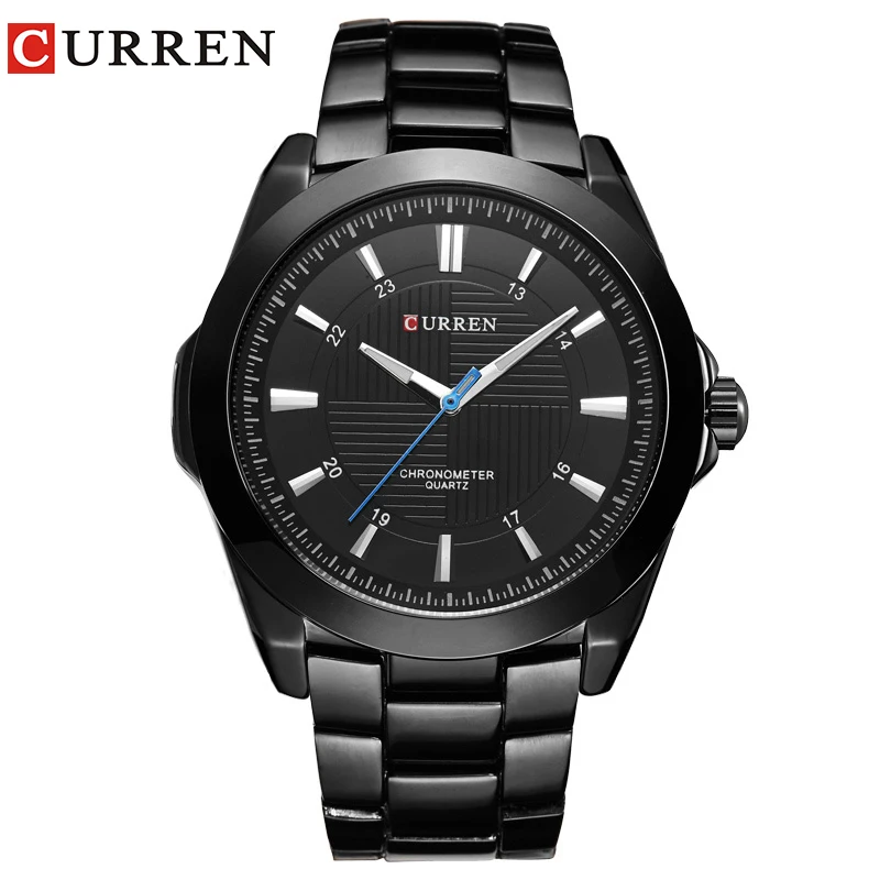 Relogio Masculino CURREN часы Мужские кварцевые армейские Топ Бренд Водонепроницаемые