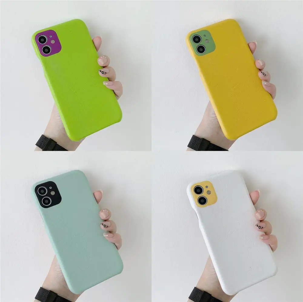 Чехол из ПУ кожи для iPhone SE 2 2020 7 8 Plus X XR XS 11 Pro Max|Бамперы| |