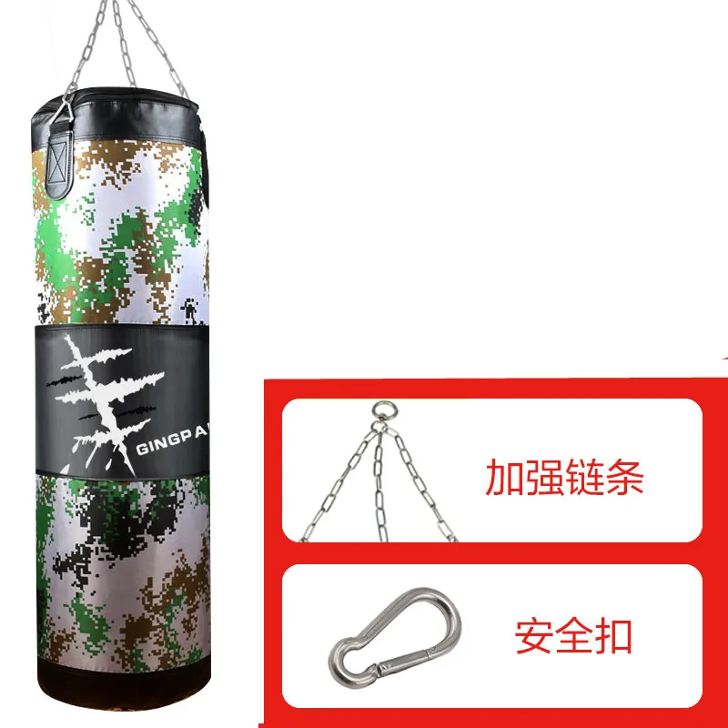 

GINGPAI Boxing Gloves Punching Bag Set MMA Boxing Punching Bag Hook Muay Thai Gloves Sanda Punching Bag Hollow Send Guard Bandag