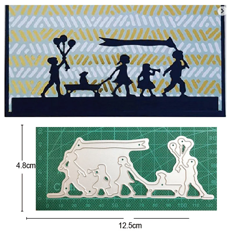 

Craft dies boy girl dog party metal cutting dies cut die mold decoration Scrapbooking dies knife mould blade punch stencils dies