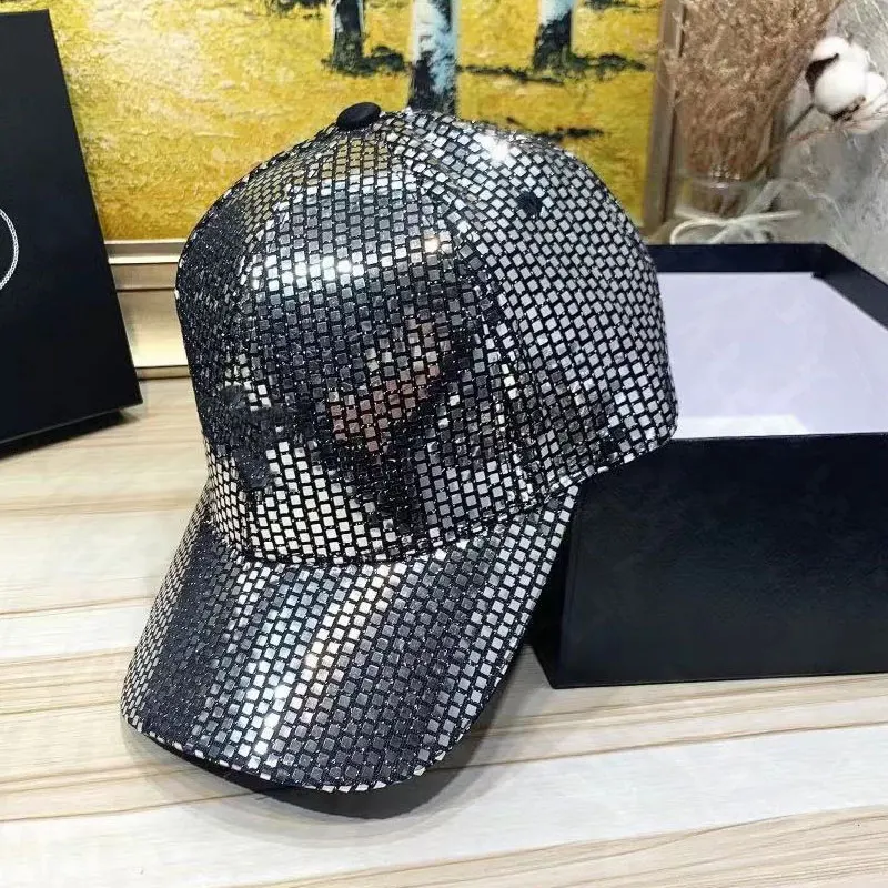 

Women's Cap Rhinestone Sequin Letter Baseball Cap Summer Girls Female Snapback Hip Hop Caps Adjustable Sun Hat letter New 2021
