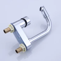 double hole single handle basin cold and hot faucet can rotate bathroom and toilet three hole wash basin basin basin faucet
