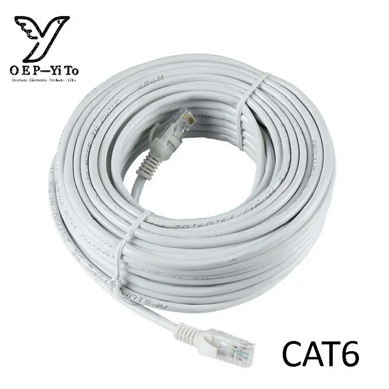 

CAT6A Class Oxygen Free Copper Ten Mega High-Speed Finished Product Connector for Home Computer Broadband Network Jumper Cable
