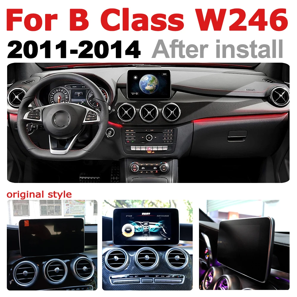 Автомобильный Android радио GPS мультимедийный плеер для Mercedes Benz B Class W246 2011 2012 2013 2014 NTG