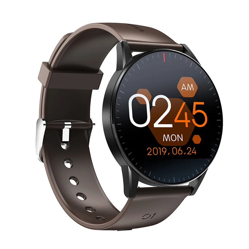 3 Mr 19 новые QS09 Смарт-часы IP67 Водонепроницаемый мониторинг сердечного ритма сна фитнес-трекер контроль музыки Спорт HD полный сенсорный экран - Цвет: 3